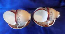 Royal Grafton  Majestic  RED  Small Coffee cups and Saucers x 4