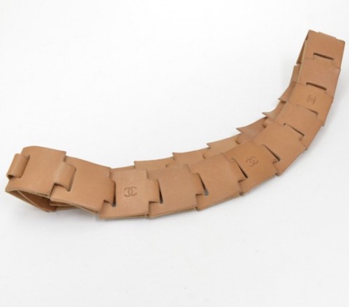 Vintage 1999 chanel brown tan - vintage,