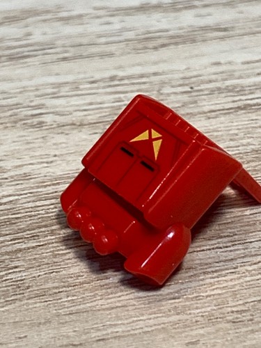 Lego star wars red jet - lego, back