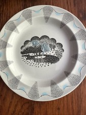 WEDGWOOD ERIC RAVILIOUS TRAVEL PATTERN TEA PLATE - 1953