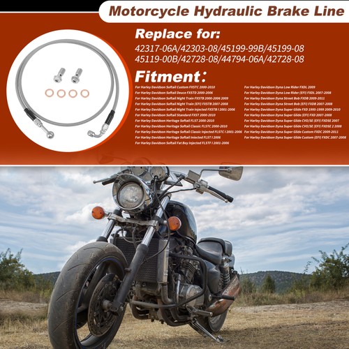 Motorcycle brake hose - brake, oil