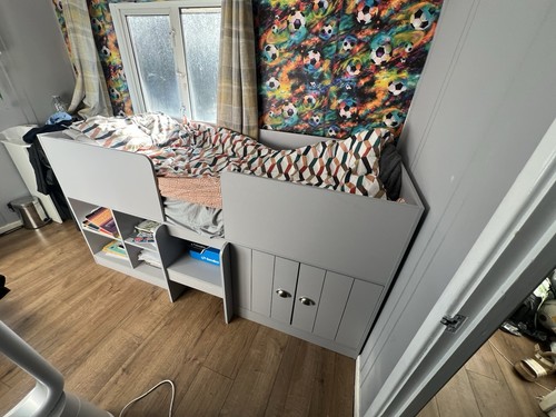 Orlando single dove grey low - dove,