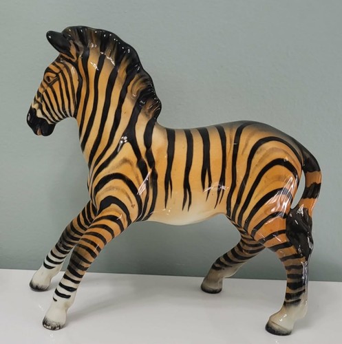 Ceramic beswick zebra figurine - ceramic,