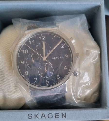 Skagen men chronograph watch - men's,