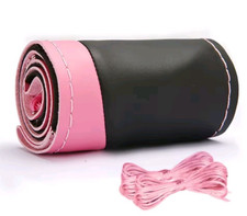 For VAUXHALL INSIGNIA VECTRA LEATHER/CARBON STEERING WHEEL COVER MULTI COLOUR