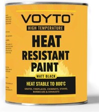 Matt Black 800C Heat Resistant