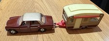 Corgi GS 24 Mercedes-Benz 240D and Touring Caravan Rare Bronze Colour