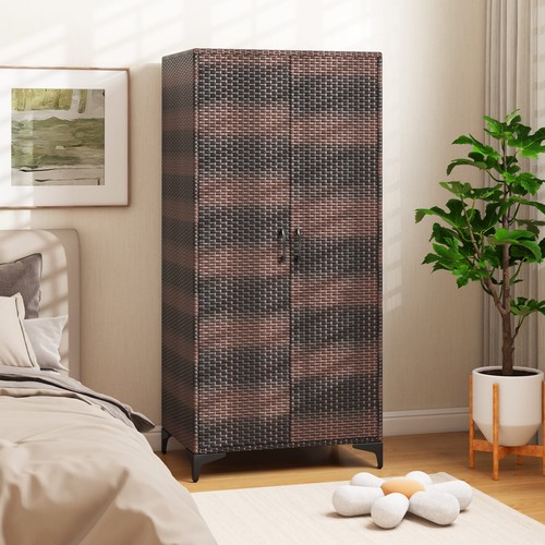 157cm high wicker storage - 157cm,