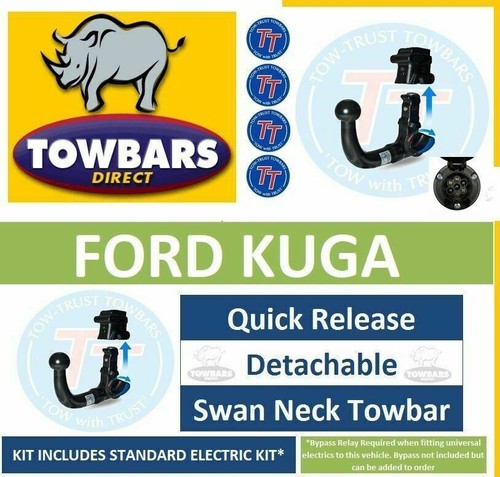 Detachable towbar for - detachable, ford