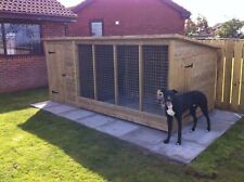 TANALISED DOG KENNEL AND RUN