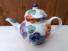 EMMA BRIDGEWATER PANSY TEAPOT