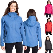 Ladies Trespass Addison Breathable Hooded Waterproof Jacket with Taped Seams