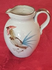 Vintage Grayshott Studio Pottery Cockerel Jug 14.5cm Tall In V.G.C Free UK P&P