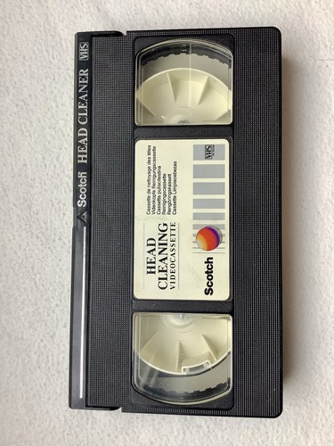 Scotch head cleaner vhs - head,