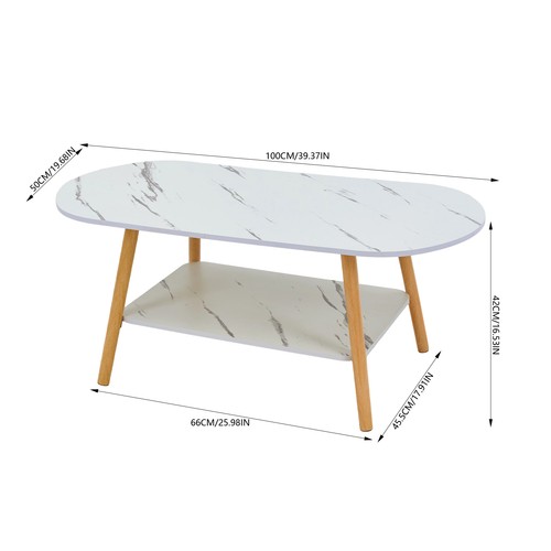Coffee table single double - coffee,