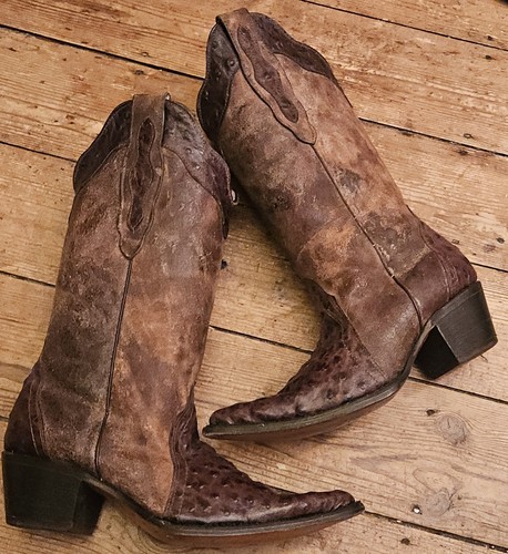 Buitre brown leather vintage - brown,