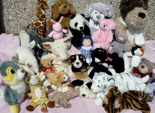 Soft toys tiger - toys, panda