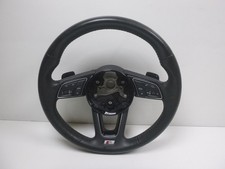 2018 AUDI A4 S LINE LEATHER MULTIFUNCTION STEERING WHEEL 8W0419091CS 