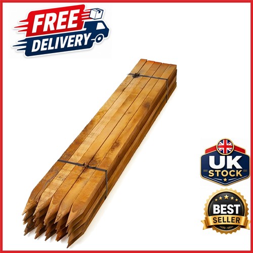 Square wooden stakes pack - stakes, 5