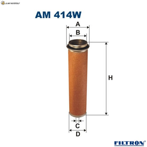 Secondary air filter - secondary,
