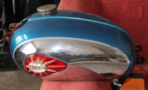 Bsa bantam petrol tank with - bantam,