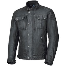 Held Chandler Waxed Cotton Waterproof Motorcycle Motorbike Jacket - Black