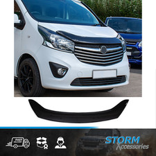 VAUXHALL VIVARO 2014-2019 – STX BONNET GUARD BUG SHIELD PROTECTOR – BLACK