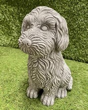 Concrete Large Cockapoo Dog