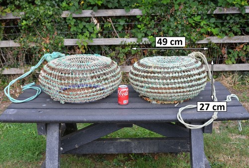 Vintage crustacean trap old - vintage,