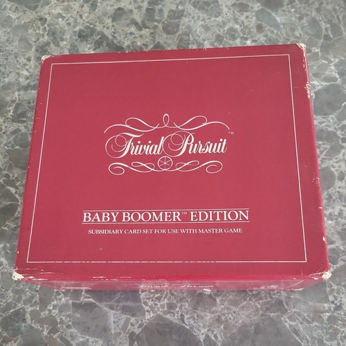 Trivial persuit baby boomer - persuit,