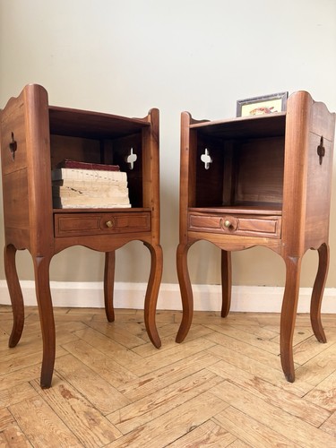Pair solid oak - pair,