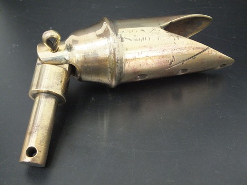 Vintage sailing dingy brass - vintage,