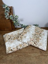 Vintage Floral Cotton Curtains