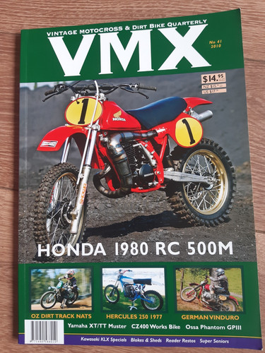 Vmx magazine honda - rc, 500
