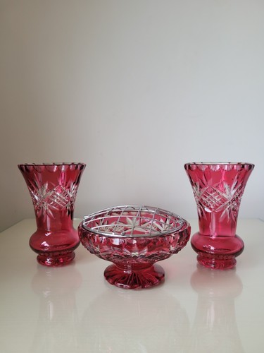 Bohemian ruby cut - ruby, cut-to-clear