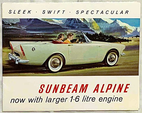 Sunbeam alpine series - series, 2