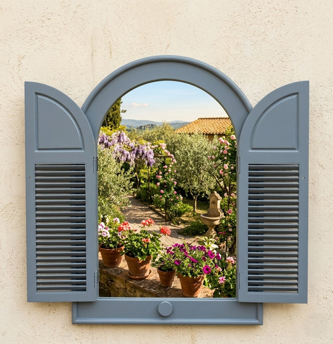 Window double door - door, shutter