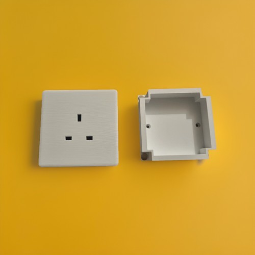 Gang plug socket - 1, socket|