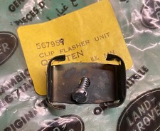 NOS Triumph Jaguar MG BSA LUCAS Flasher Relay Unit to Dash Clip 54385091
