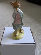 Beatrix Potter's Foxy Whiskered Gentleman 1954 Beswick England
