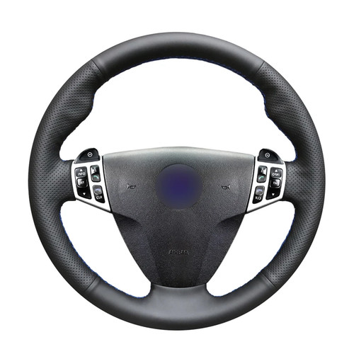 Hand stitched leather car - pu,