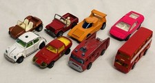 Corgi Juniors Whizzwheels - Job Lot x 8 Inc Vw Beetle & Beach Buggy (ref30)