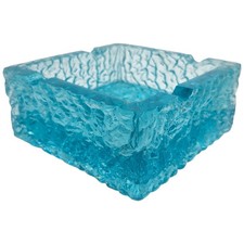 Glass Ashtray Whitefriars or