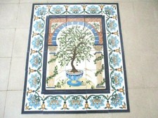 30" x 36" Hand painted Ceramic