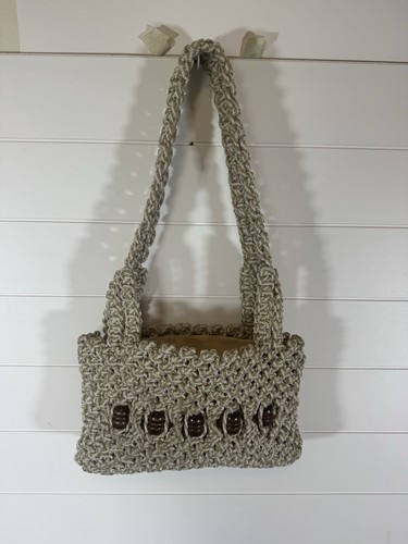Handmade crochet tote - crochet,