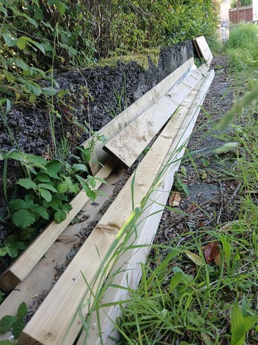 Treated timber sawn pieces - treated, timber,