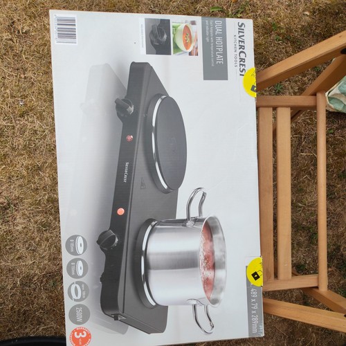 Silvercrest dual hotplate - dual,