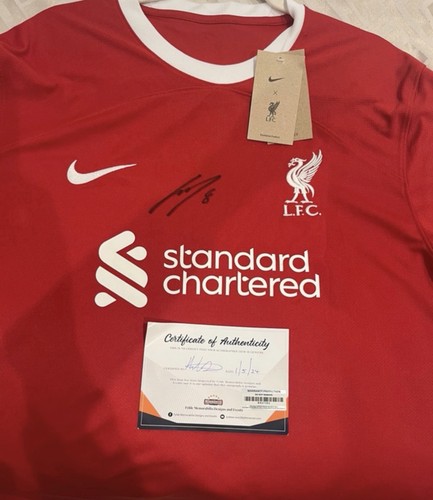 Liverpool hand signed - fc,
