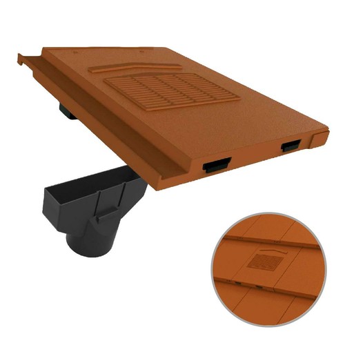 Terracotta marley modern - terracotta, /