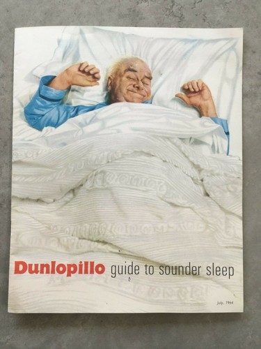 Dunlopillo brochure july 1964 - brochure,